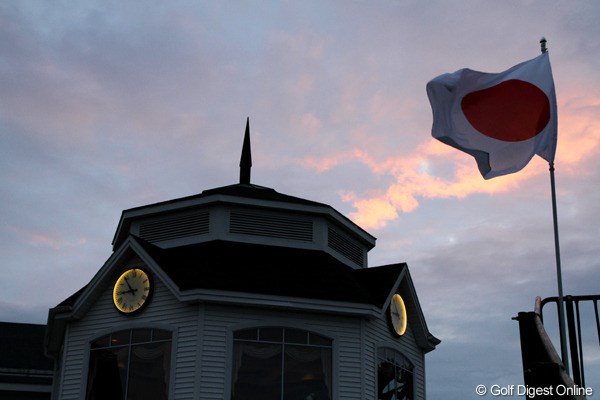 2011年 ウェグマンズLPGAチャンピオンシップ 3日目 夕焼け