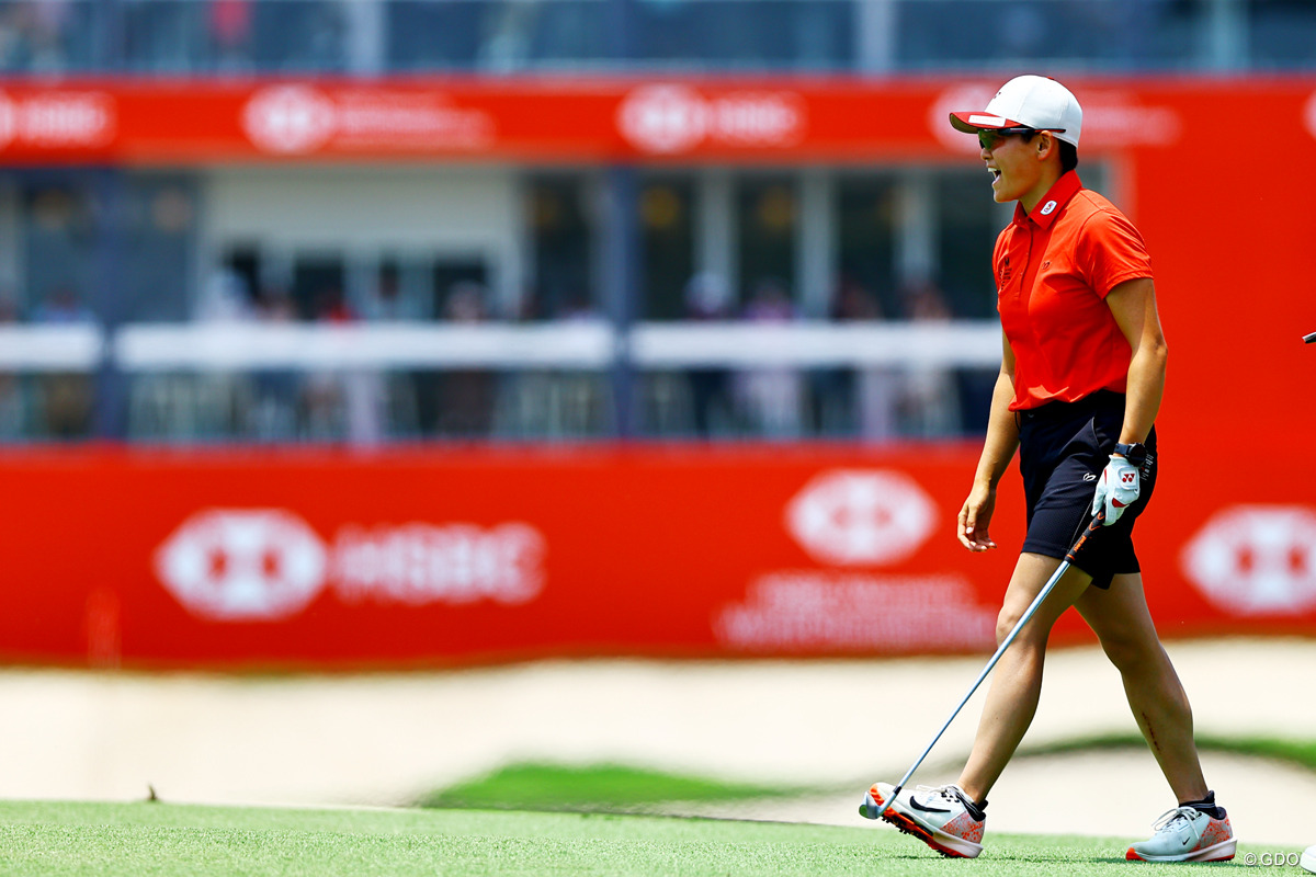 叫び 2026年 HSBC女子世界選手権 最終日 岩井明愛