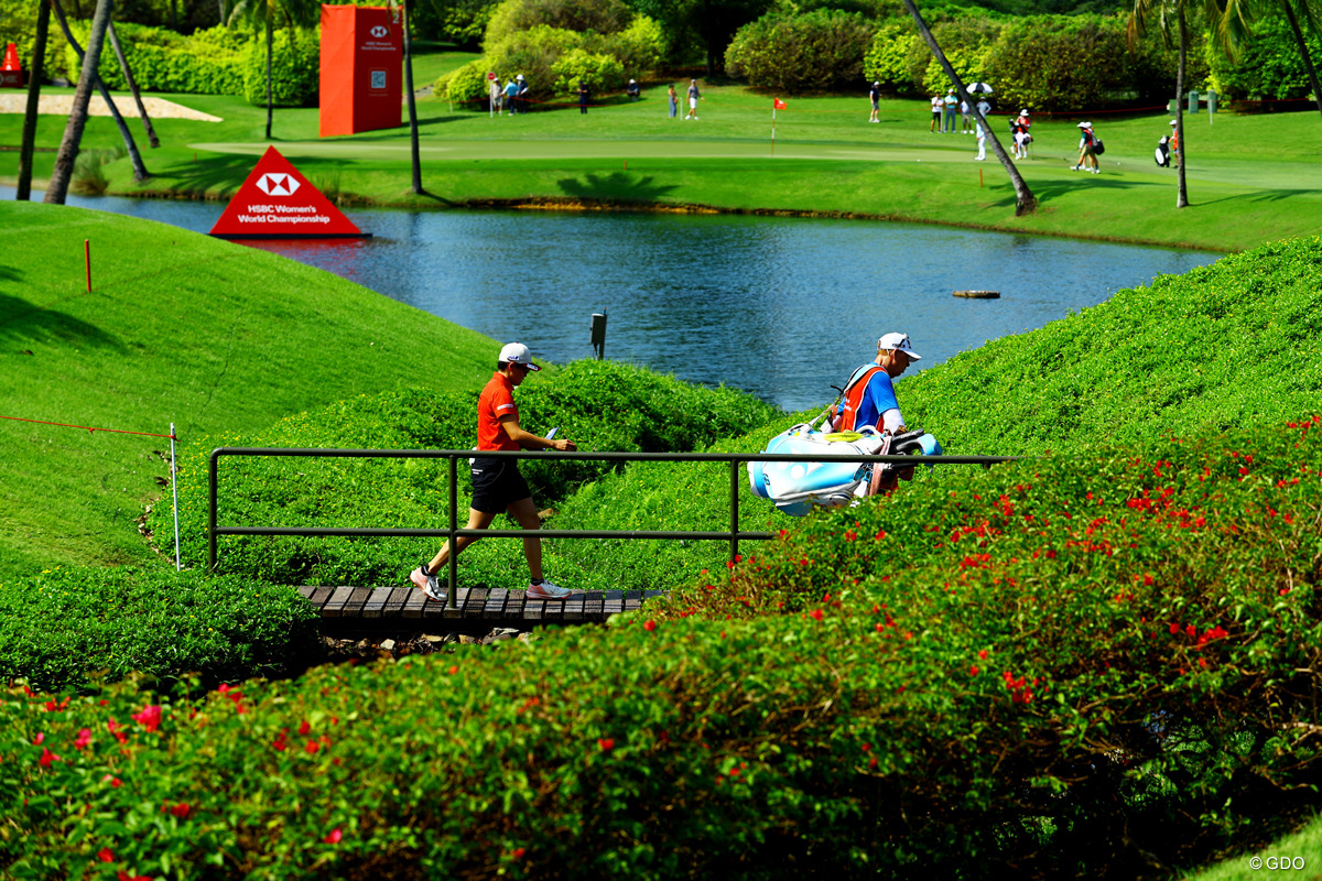 8番へ 2026年 HSBC女子世界選手権 最終日 岩井明愛
