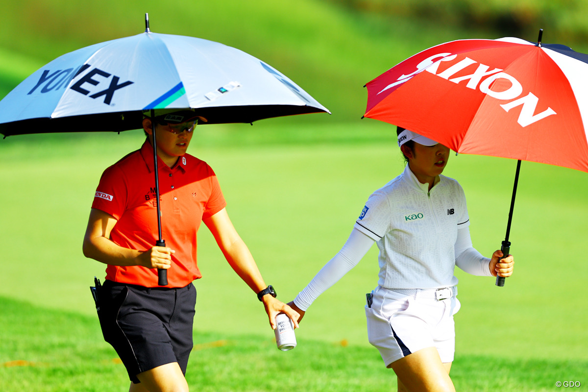 同組です 2026年 HSBC女子世界選手権 最終日 岩井明愛 山下美夢有