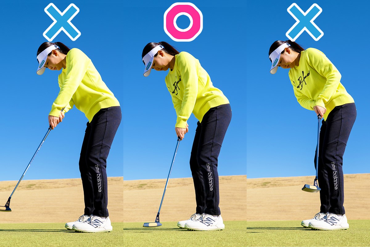 両手別々の意識で打ってみて！ パッティングは右手で“押し”て、左手で“引く” 伊藤愛華