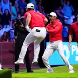 タイガー・ウッズも狂喜乱舞 トム・キムのエースでジュピターが逆転プレーオフ/TGL