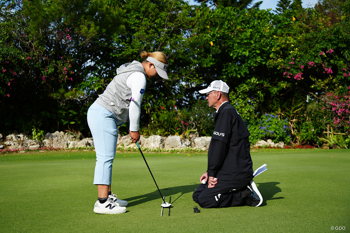 パッティング時のアライメントが改善された 2026年 ダイキンオーキッドレディスゴルフトーナメント 事前 鈴木愛