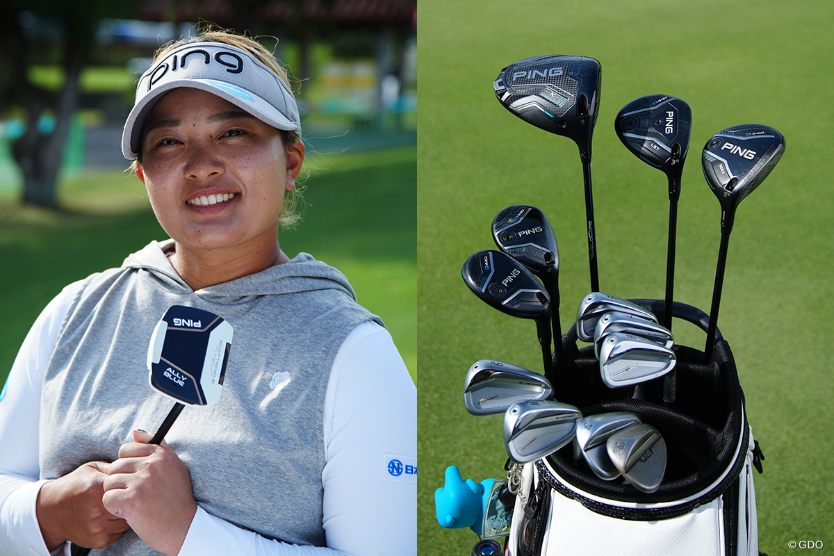 鈴木愛の最新14本 「G440K」に話題の白パター「スコッツデール テック」を投入へ