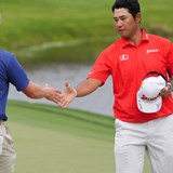 池には「早めに入れといた」 前日プロアマ戦でエースの松山英樹は経験生かし挽回