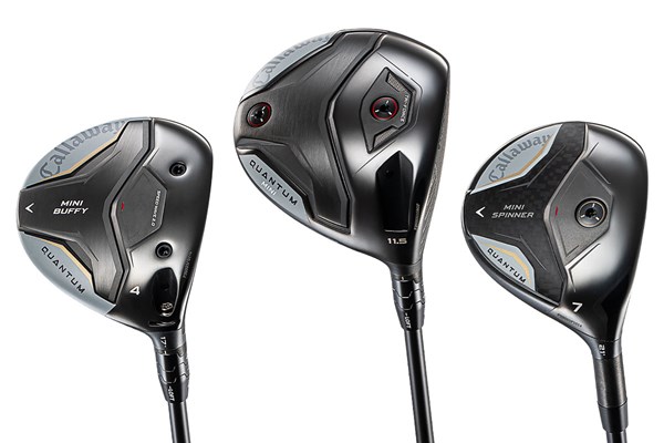 キャロウェイ「QUANTUM(クアンタム)」、QUANTUMにミニウッド追加 ミニドラ・バフィ・スピナーは飛ばして狙えるウッド群