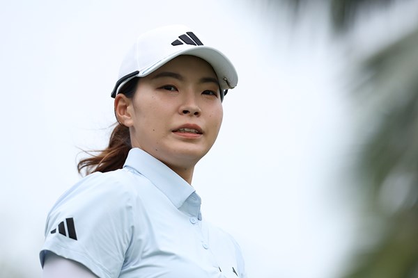 決勝ラウンド進出を確実にした渋野日向子 (Zhe Ji／Getty Images)