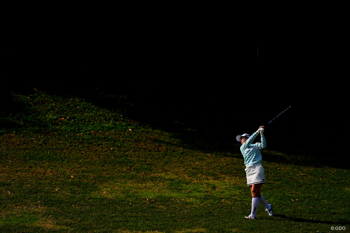 Hole11 525yards par5 3rd shot 2026年 ダイキンオーキッドレディスゴルフトーナメント 2日目 堀琴音