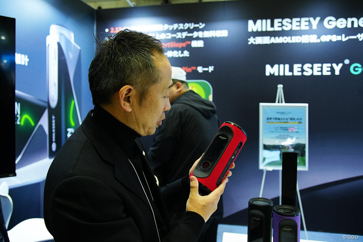 スピーカーGPSの興味を持つ 2026年 ジャパンゴルフフェア MILESEEY