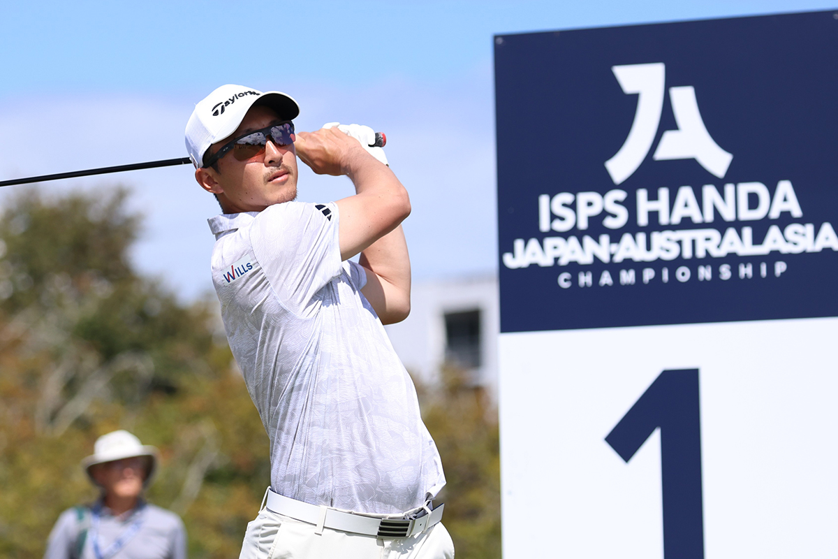 岩崎亜久竜が3打差4位で最終日へ 岡田晃平は19位に後退／国内男子ツアー開幕戦