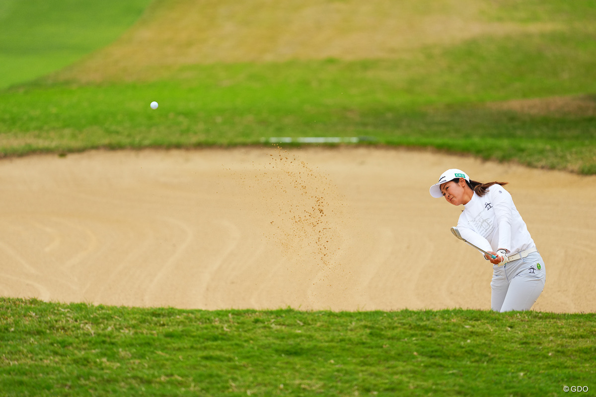 バンカーショット教えてください 2026年 ダイキンオーキッドレディスゴルフトーナメント 3日目 神谷そら