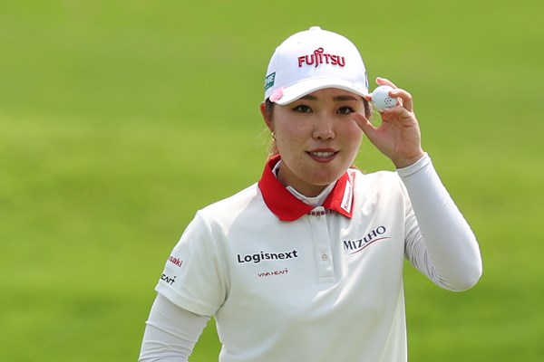 古江彩佳は9打差6位に後退(Zhe Ji/Getty Images)