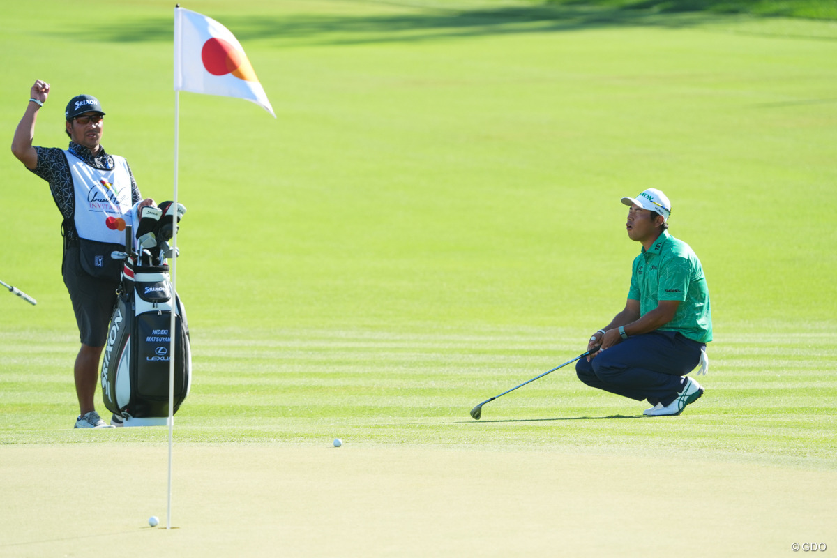 再開後の最終18番は惜しくもチップインバーディならず 2026年 アーノルド・パーマー招待byマスターカード 3日目 松山英樹