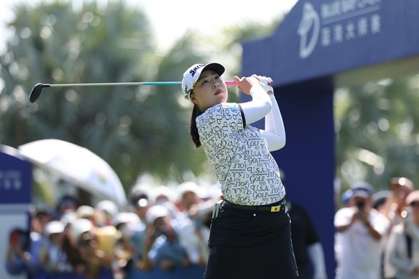 大会連覇へ優勝争いに加わり終盤に入った竹田麗央(Zhe Ji／Getty Images)