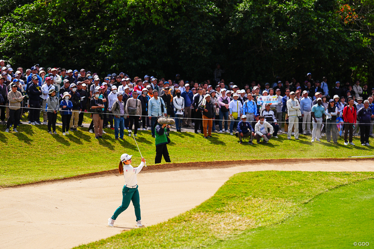 オフに取り組んだバンカーショット 2026年 ダイキンオーキッドレディスゴルフトーナメント 最終日 佐久間朱莉