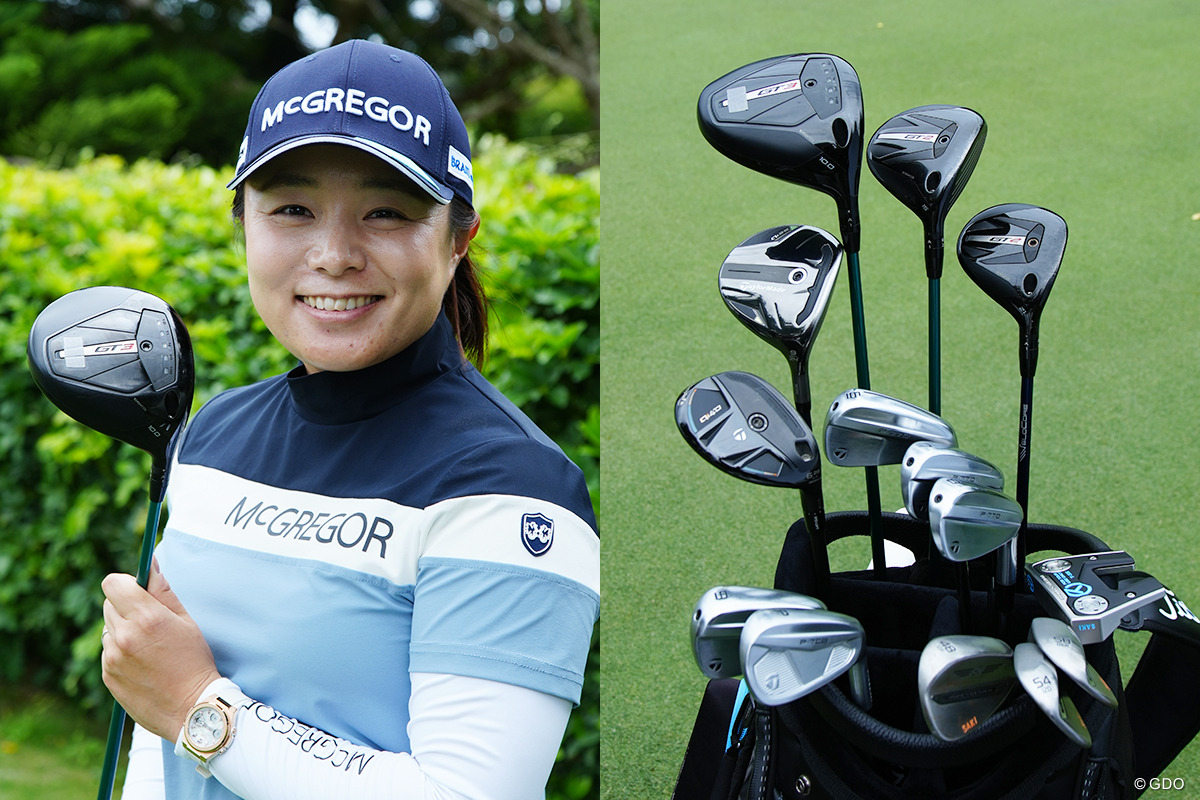 永峰咲希の最新14本 プロ人生初の契約フリーで選んだのは「GT3」「P770」「SM11」「プロV1」