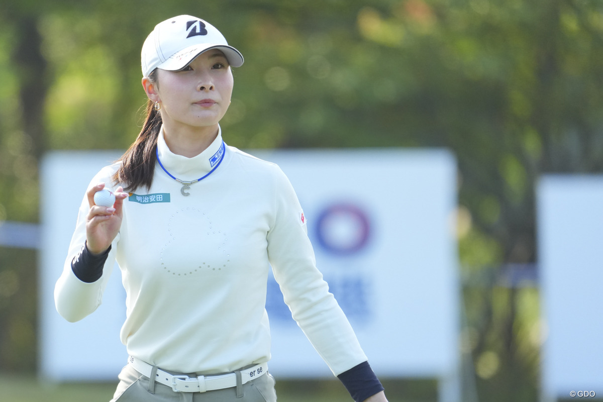 さぁ初優勝だ！ 2026年 台湾ホンハイレディースゴルフトーナメント 初日 鶴岡果恋