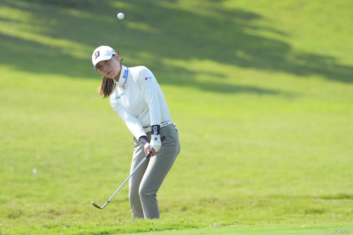 理屈に裏打ちされたアプローチも決まった 2026年 台湾ホンハイレディースゴルフトーナメント 初日 鶴岡果恋
