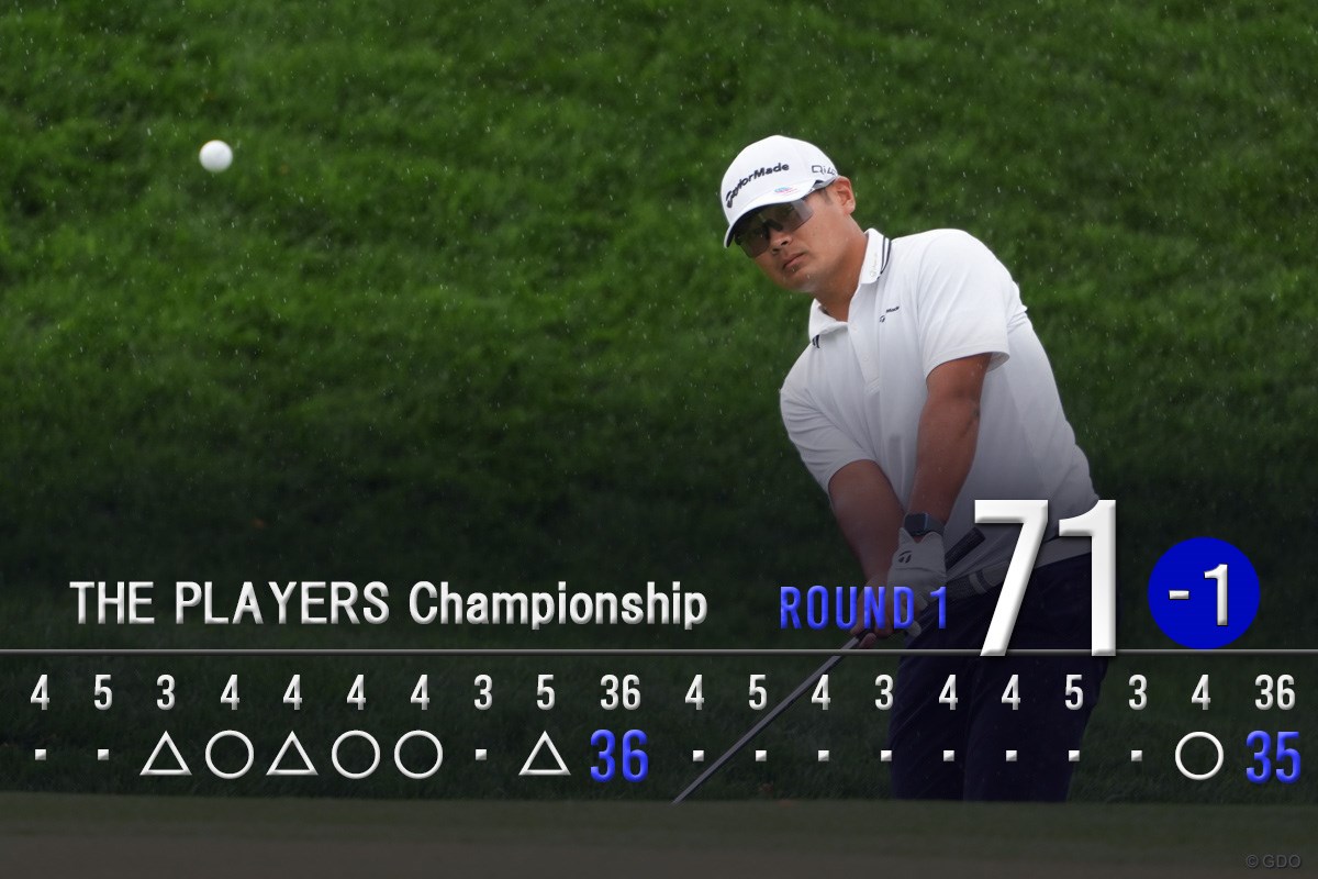 2026年 ザ・プレーヤーズ選手権 初日 久常涼