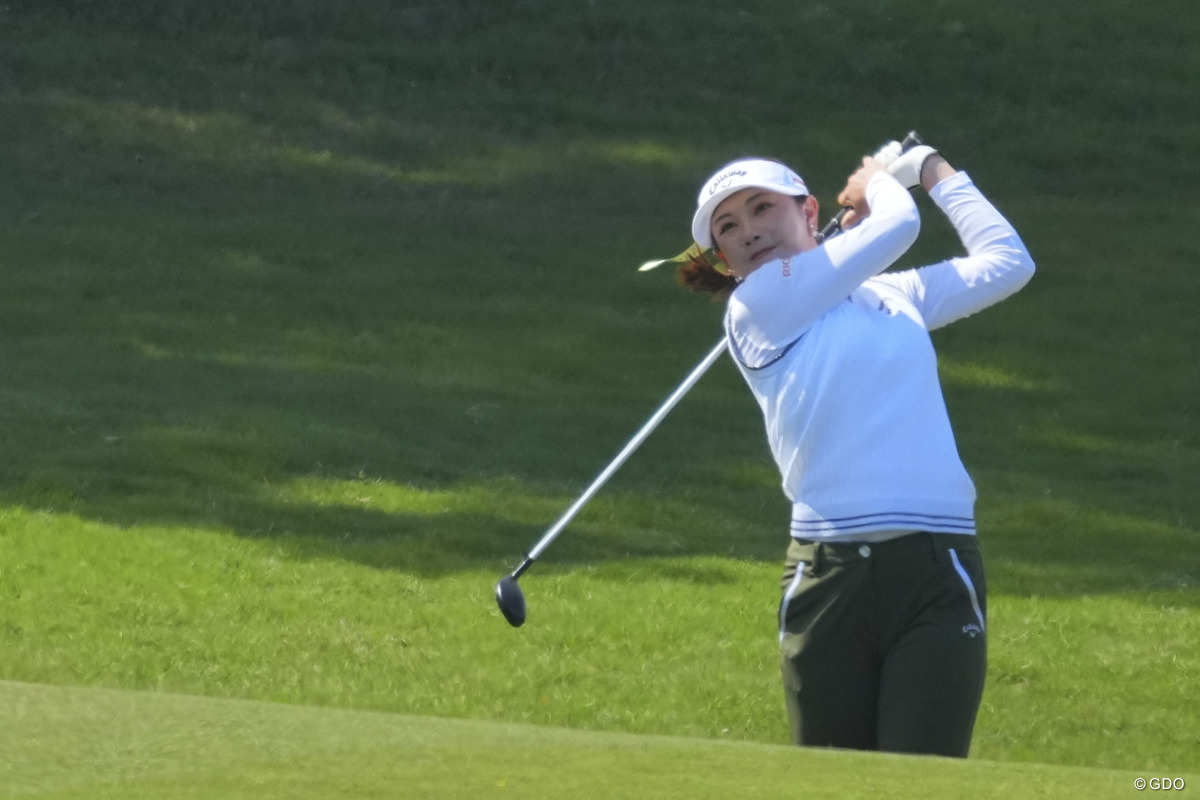 7番でただ一人「奇跡のバーディ」 “大会の顔”河本結が見せたビッグプレー