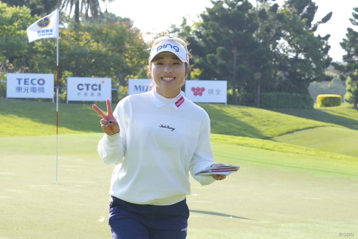 全パー5制覇でただ一人アンダーパー 「頭がクラッシュしそう」な佐久間朱莉が見せた女王のゴルフ