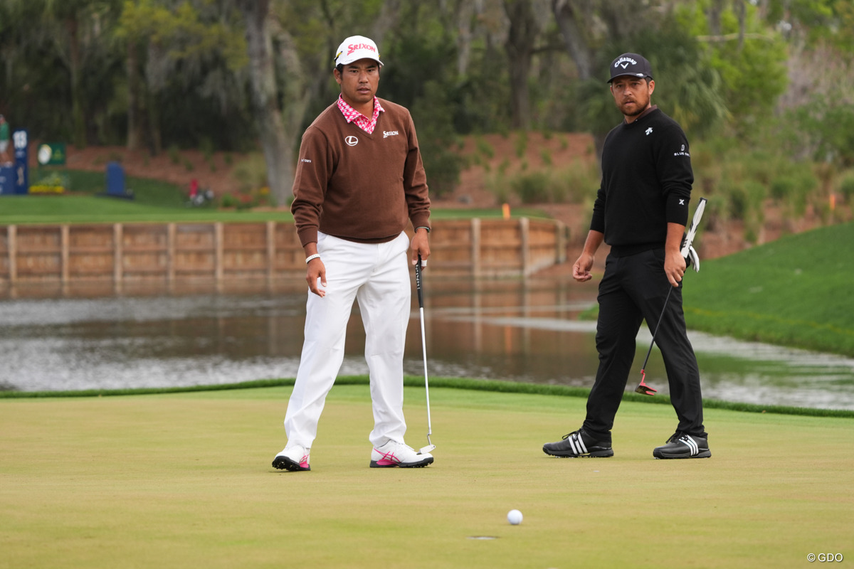 予選同組のシャウフェレとは8打差がついた 2026年 ザ・プレーヤーズ選手権 2日目 松山英樹 ザンダー・シャウフェレ