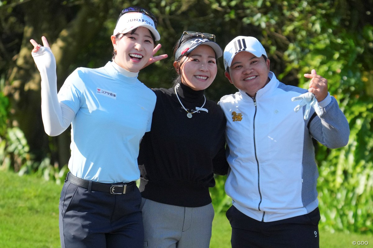 2026年 台湾ホンハイレディースゴルフトーナメント 3日目 蛭田みな美 青木瀬令奈 P.K.コンクラファン