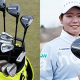 櫻井心那の最新14本 ゴルフ人生初「プロV1x」でパターもオデッセイのプロトタイプに