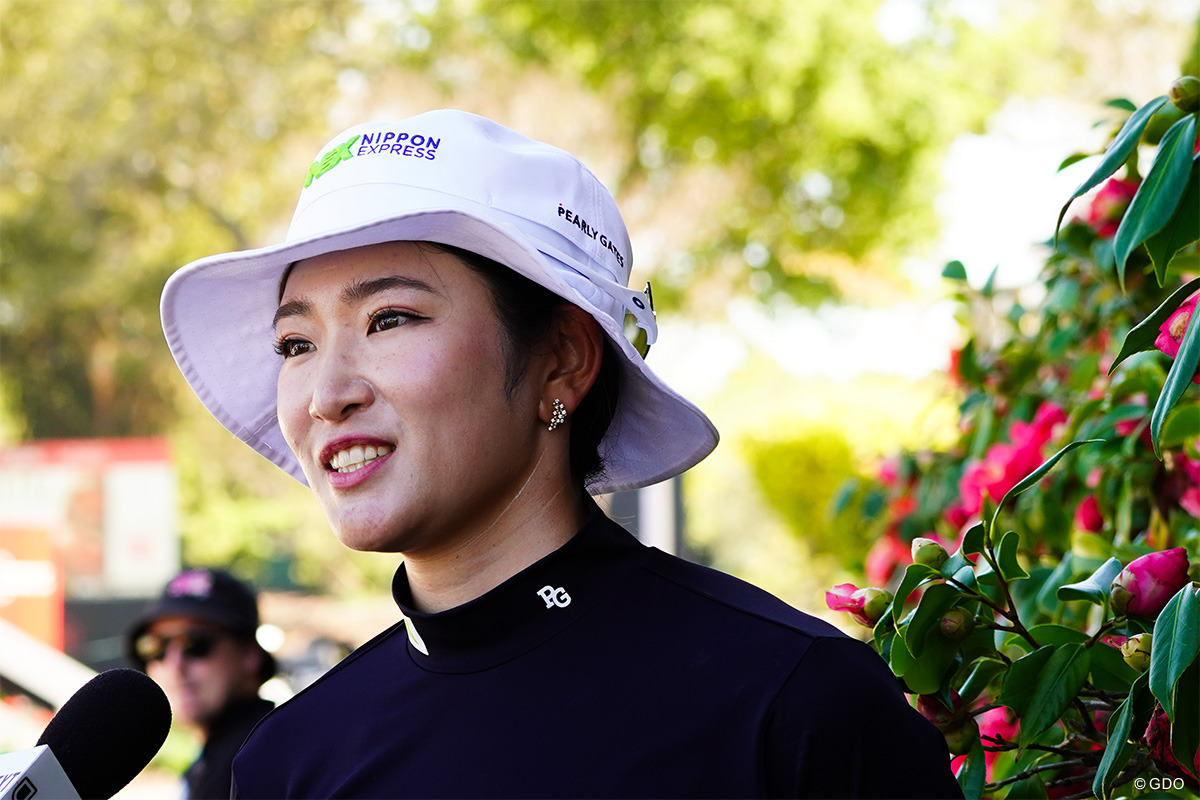 “昇格組”ルーキーの原英莉花 「ちょっと違う」環境変化と変わらないクラブ