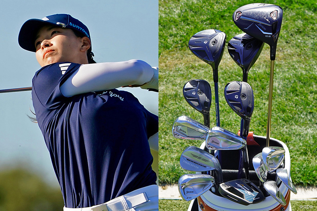 渋野日向子の最新14本 ドライバーを「ZXi LSプロトタイプ」へ アイアンシャフトは「NS 950」へ一新