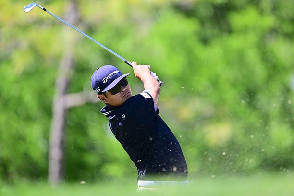 初日をパープレーで耐えた久常涼（Julio Aguilar/Getty Images）