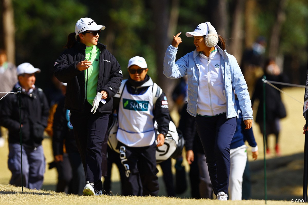2026年 Vポイント×SMBCレディスゴルフトーナメント 2日目 山内日菜子 神谷そら
