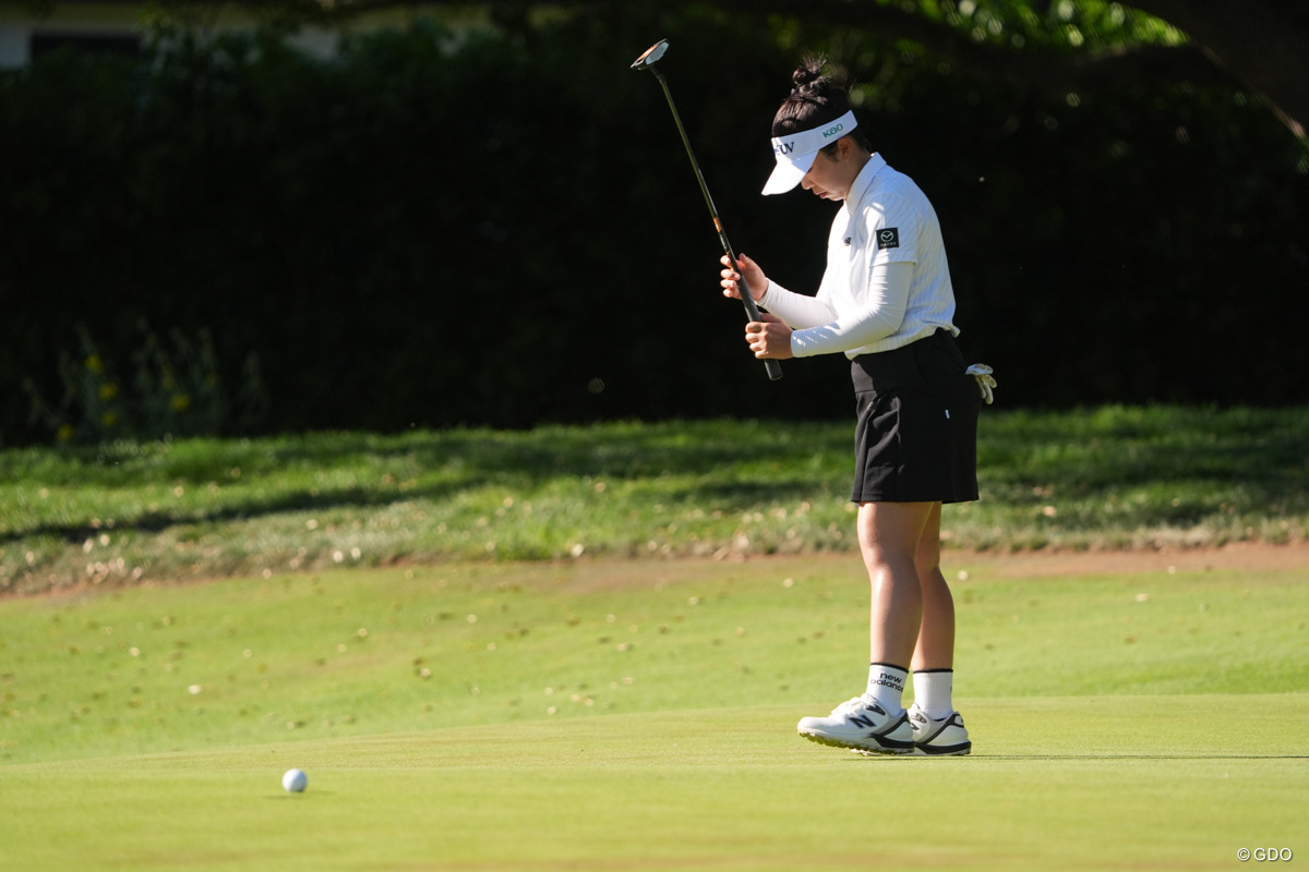 ボギーフリー女王の山下美夢有がまさかの2ダボ 自身3度目の“珍事”に「自分らしくない」