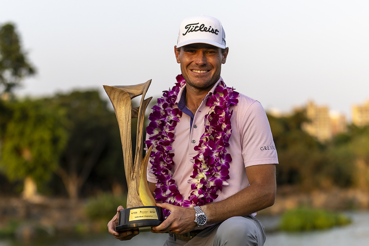 桂川有人9位で今季初トップ10 金子駆大23位 ガンバーグが欧州2勝目