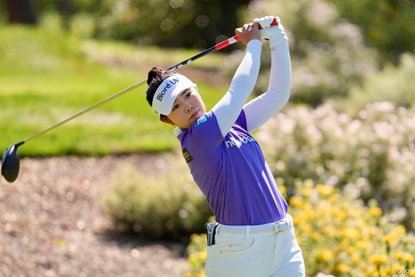 山下美夢有は「67」でプレー