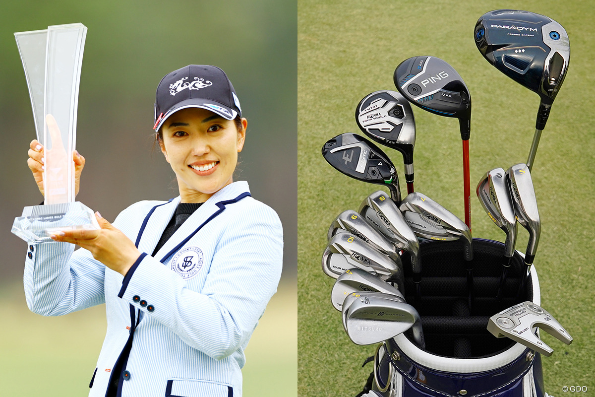 未発表パターで昨季2強を撃破 笠りつ子のクラブ選びは「顔が大事！…中身も（笑）」