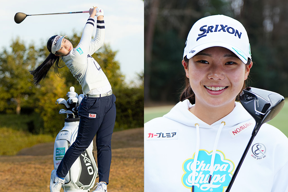 「アドレスで頭を絶対に下げないこと」U-25世代スイングセルフ解説／菅楓華