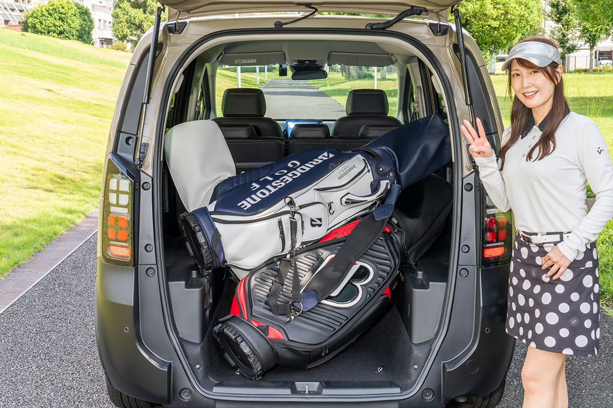 キャディバッグ積載量調査