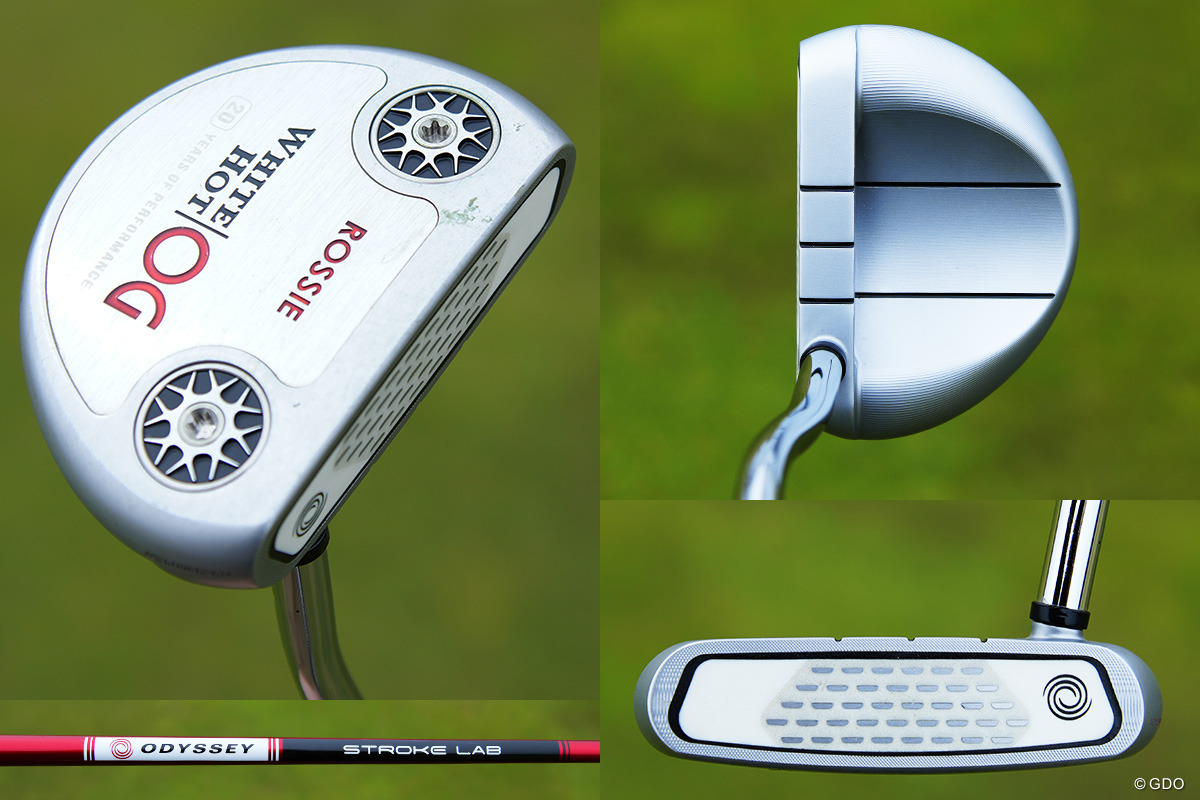 エースパターの一つOGロッシーのマイクロヒンジインサート 2026年 ヒーローインディアンオープン 事前 桂川有人