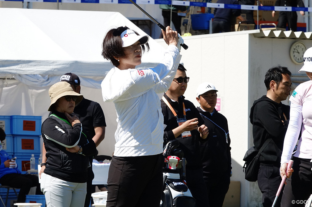 地元で今季ツアー初出場の大山志保 2026年 アクサレディスゴルフトーナメントinMIYAZAKI 事前 大山志保