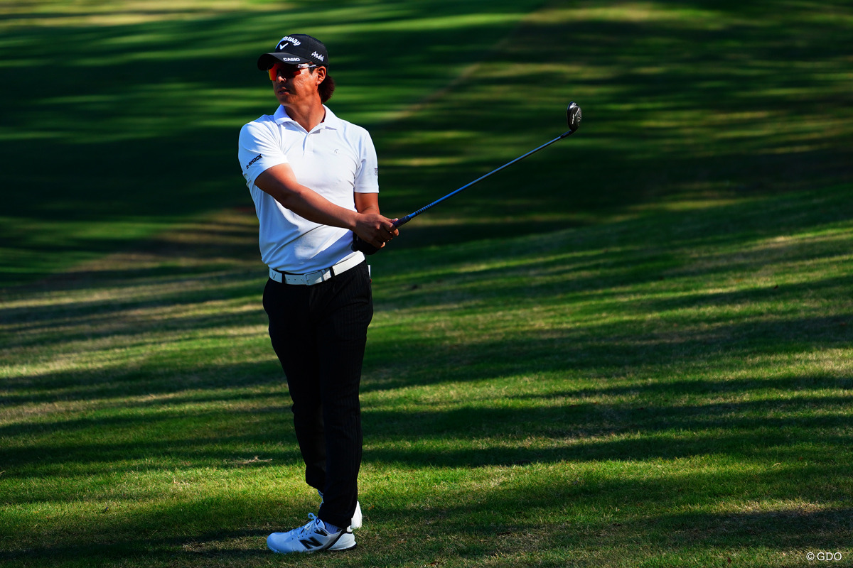 林間コースで精度の高いショットが求められる 2026年 クラブカー選手権 初日 石川遼