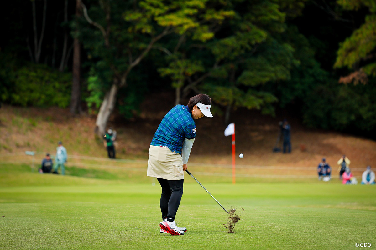 出だし2連続バーディで戻った感覚 2026年 アクサレディスゴルフトーナメントinMIYAZAKI 初日 大山志保