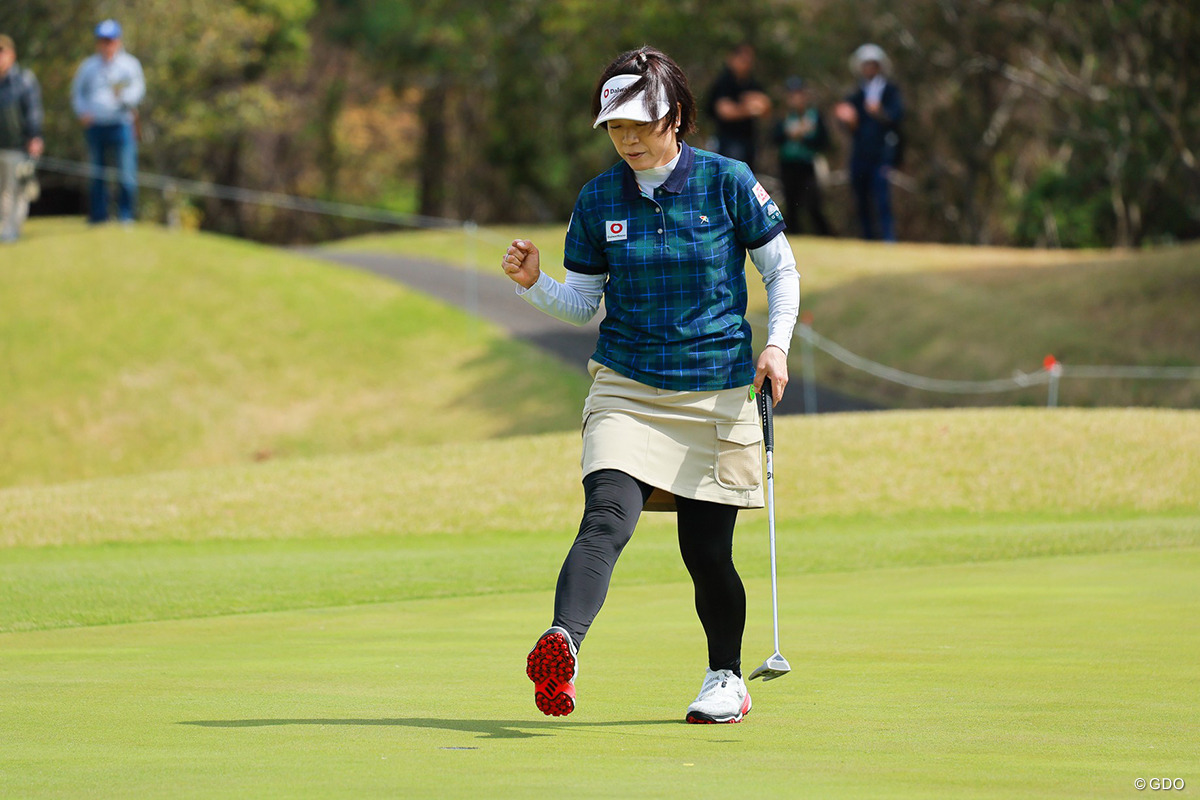 「内容は85点。問題は体」 大山志保が右足首を“つりながら” 4年ぶり60台