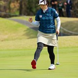 「内容は85点。問題は体」 大山志保が右足首を“つりながら” 4年ぶり60台