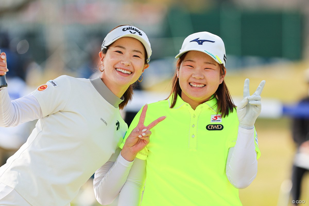 2026年 アクサレディスゴルフトーナメントinMIYAZAKI 2日目 青木香奈子 寺岡沙弥香