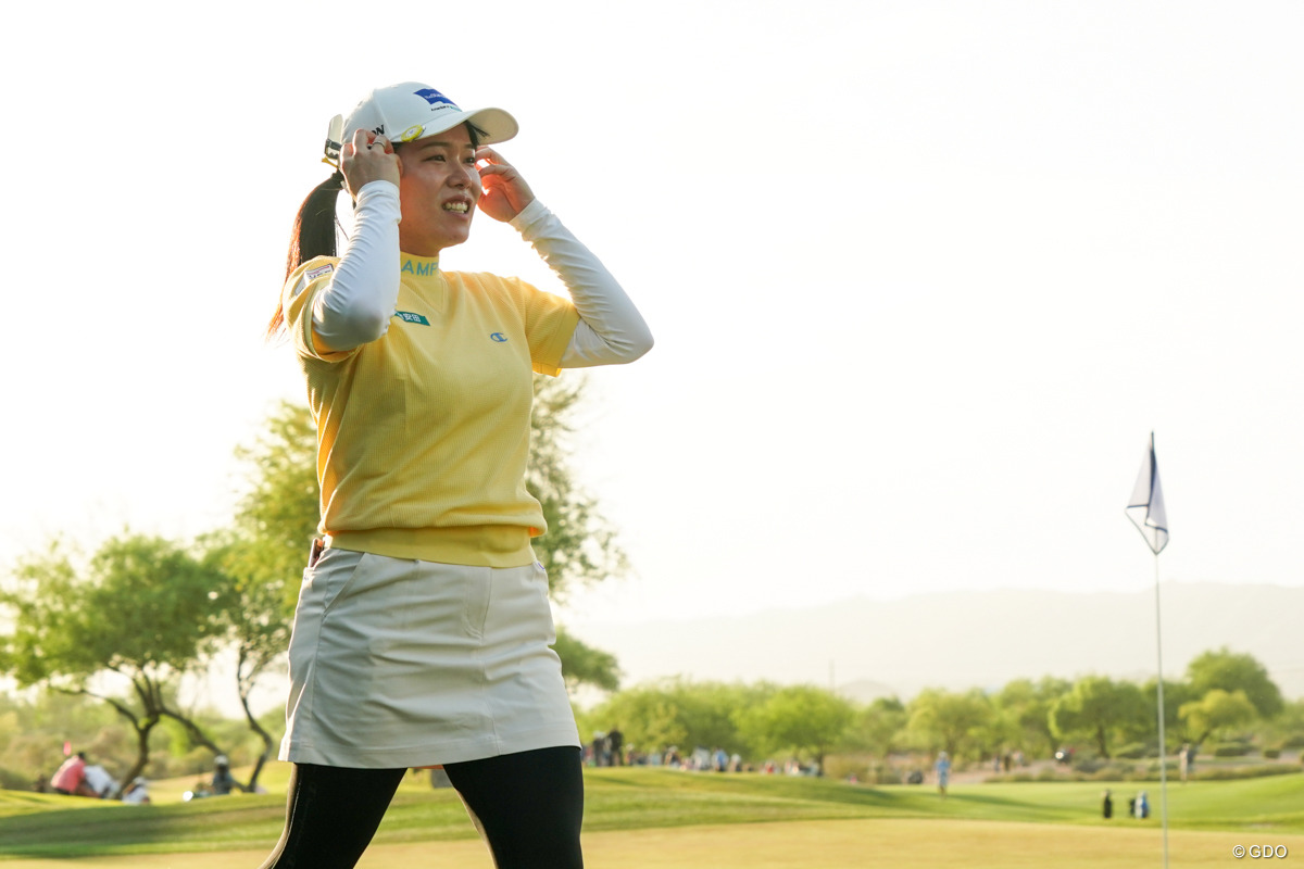 勝みなみは苦しい前半も69 「全部右ドッグと」編み出した戦略で逆転Vへ