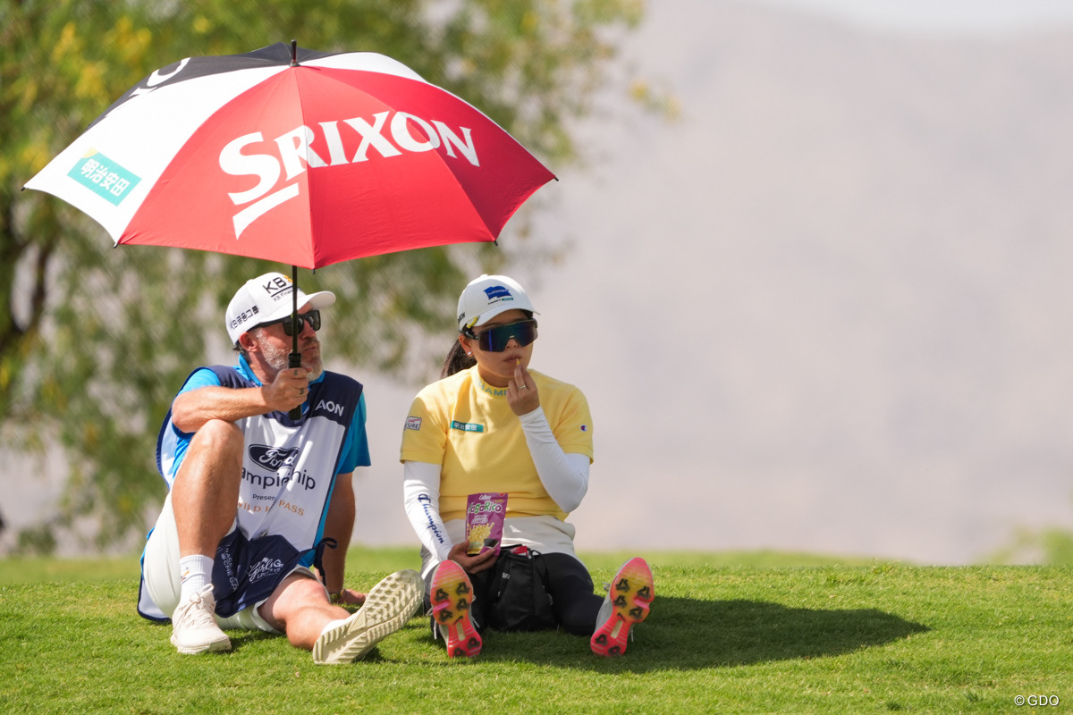 ムービングデーの前半は苦しいゴルフが続いた 2026年 フォード選手権 by Wild Horse Pass 3日目 勝みなみ