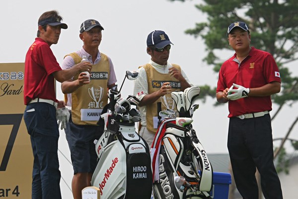 2011年 韓日プロゴルフ対抗戦 ミリオンヤードカップ 2日目 小田孔明、河井博大