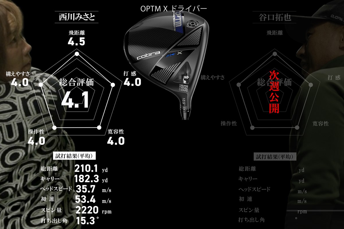 手ごたえ以上に飛ぶ！ コブラが到達した“ど真ん中”の正解「OPTM X」／西川みさと #深夜試打