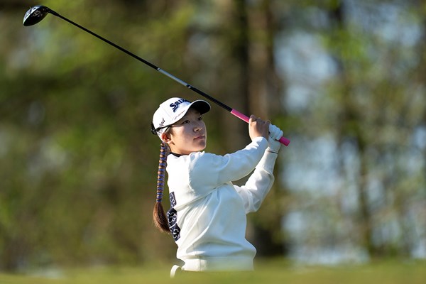 2026年 オーガスタナショナル女子アマチュア 初日 長澤愛羅 初出場の長澤愛羅が日本勢最上位で滑り出した（提供：ANWA Images）